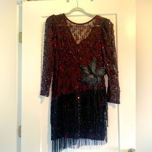 80’s Juie Duroche Sequin Dress